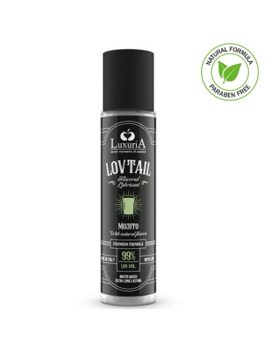 INTIMATELINE - LUXURIA WATER BASED LOVTAIL LUBRICANT MOJITO 60 ML