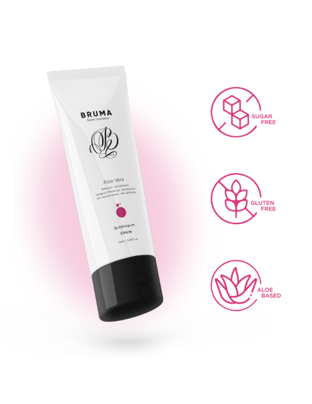 BRUMA - ALOE VERA SLIDING GEL BUBBLEGUM FLAVOR 100 ML
