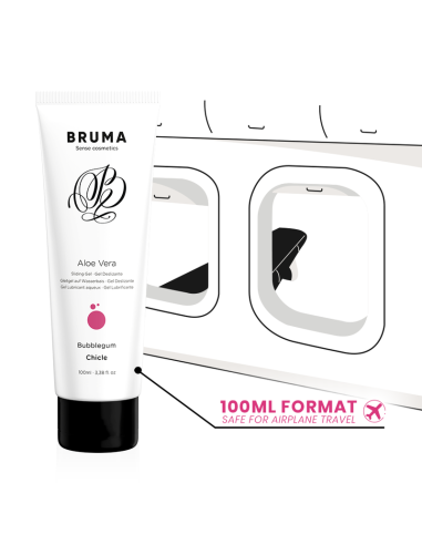 BRUMA - ALOE VERA SLIDING GEL BUBBLEGUM FLAVOR 100 ML