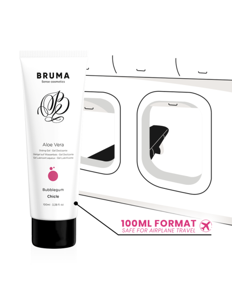BRUMA - ALOE VERA SLIDING GEL BUBBLEGUM FLAVOR 100 ML
