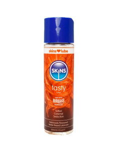 SKINS - TASTY WATER-BASED LUBRICANT SALTED CARAMEL 130 ML