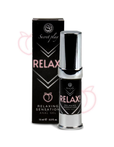 SECRETPLAY - RELAX analinis gelis 15 ml