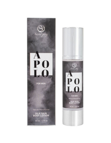 SECRETPLAY - APOLO ŠILKINIO ODOS LOSJONAS VYRAMS 50 ML