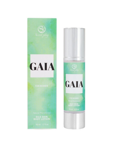 SECRETPLAY - GAIA ŠILKINIO ODOS LOSJONAS MOTERIMS 50 ML