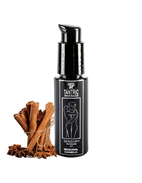 EROS-ART - NATURAL TANTRIC MASSAGE OIL AND APHRODISIAC CINNAMON 30 ML