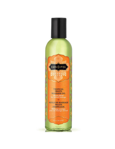 KAMASUTRA - NATURALS MASSAGE OIL TROPICAL FRUITS 236ML