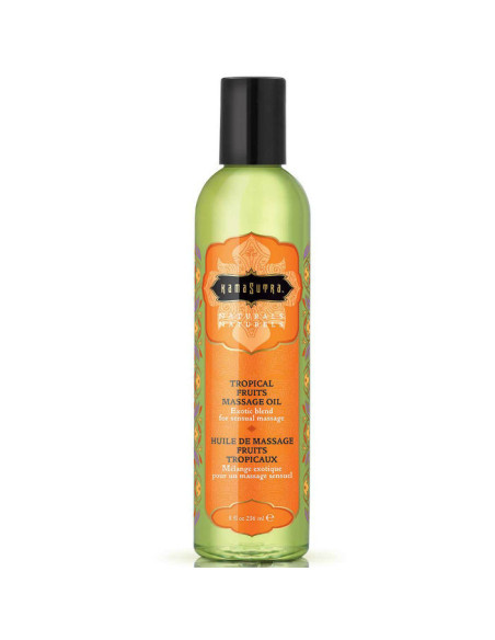 KAMASUTRA - NATURALS MASSAGE OIL TROPICAL FRUITS 236ML