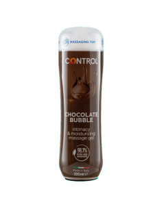 CONTROL - MASAŽINIS GELIS 3 IN 1 ŠOKOLADINIS BURBULAS 200 ML