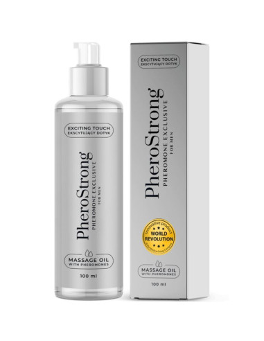 PHEROSTRONG - MASAŽINIS ALIEJUS, IŠSKIRTINAI VYRAMS, 100 ML