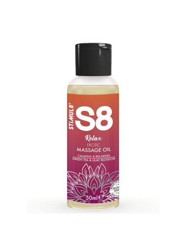 STIMUL8 - S8 masažinio aliejaus dėžutė 3 x 50 ml