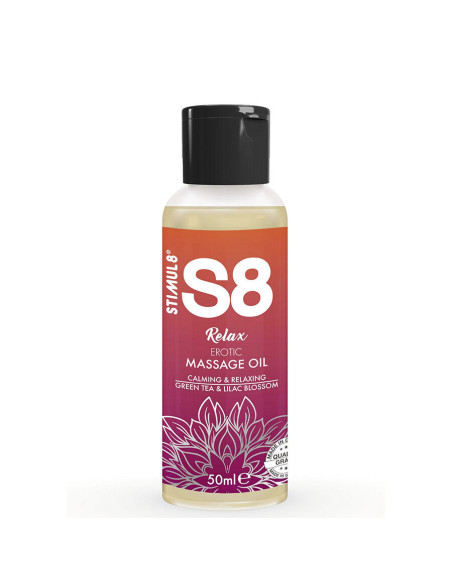 STIMUL8 - S8 masažinio aliejaus dėžutė 3 x 50 ml