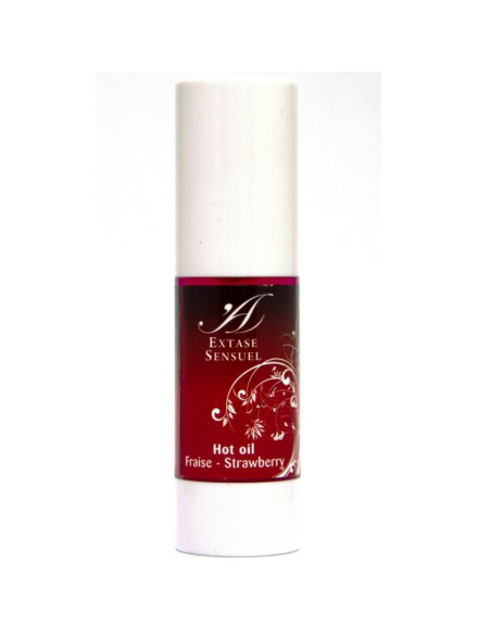 EXTASE SENSUAL - STRAWBERRY HEAT STIMULATING OIL 30 ML