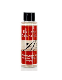 EXTASE SENSUAL - ŠILDANČIO EFEKTO MASAŽINIS ALIEJUS SU PIRULET FEROMONAIS 100 ML