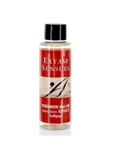EXTASE SENSUAL - HEAT EFFECT MASSAGE OIL WITH PIRULET PHEROMONES 100 ML
