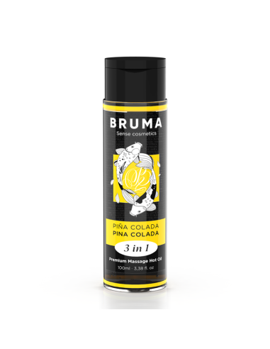 BRUMA - PREMIUM KLASĖS MASAŽINIS KARŠTAS HOT „PINA COLADA“ 3 IN 1 - 100 ML