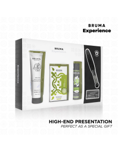BRUMA XPERIENCE - SALDŽIO ARBŪZO PAGUNDOMS RINKINYS SU ORGAZMO STIPRIKLIU