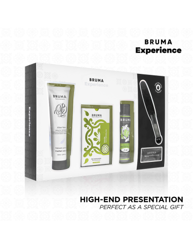 BRUMA XPERIENCE - SALDŽIO ARBŪZO PAGUNDOMS RINKINYS SU ORGAZMO STIPRIKLIU