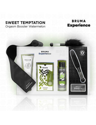 BRUMA XPERIENCE - SWEET WATERMELON TEMPTATION KIT WITH ORGASM ENHANCER