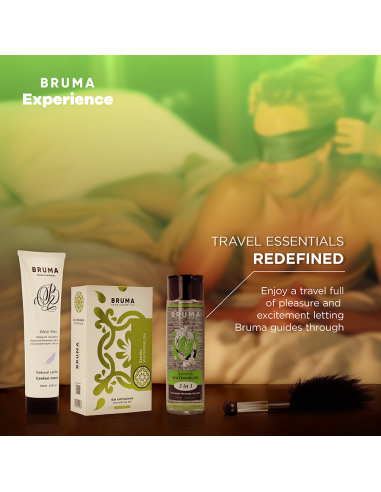 BRUMA XPERIENCE - SWEET WATERMELON TEMPTATION KIT WITH ORGASM ENHANCER