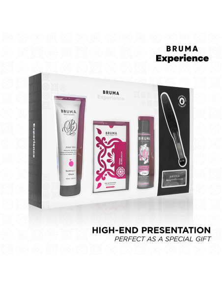 BRUMA XPERIENCE - SALDŽIOS GUMOS GUNDYMO RINKINYS SU ORGAZMO STIPRIKLIU