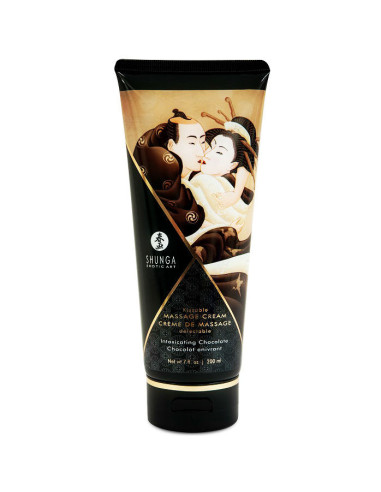 SHUNGA - ŠOKOLADINIS MASAŽINIS KREMAS 200 ML