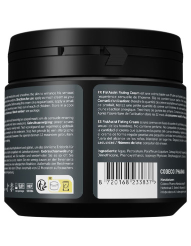 COBECO - FIST ASSIST LUBRICANT CREAM 500 ML