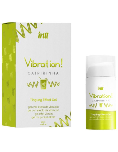 INTT – GALINGAS INTYMUS STIMULIANTAS CAIPIRINHA SKYSTAS VIBRATORIAUS GELIS 15 ml