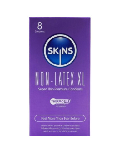 SKINS - LATEX-FREE CONDOMS XL PACK OF 4