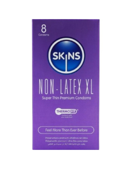 SKINS - LATEX-FREE CONDOMS XL PACK OF 4