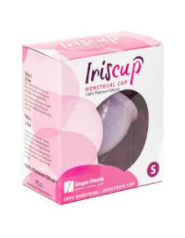 IRISCUP - SMALL PINK MONTH CUP A FREE STERILIZER BAG