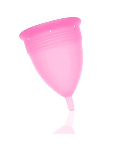 STERCUP - FDA silikoninė menstruacinė taurelė, rožinė - L dydis