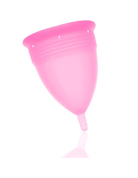STERCUP - FDA silikoninė menstruacinė taurelė, rožinė - L dydis