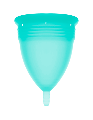 STERCUP - FDA SILICONE MENSTRUAL CUP AQUAMARINE - SIZE S