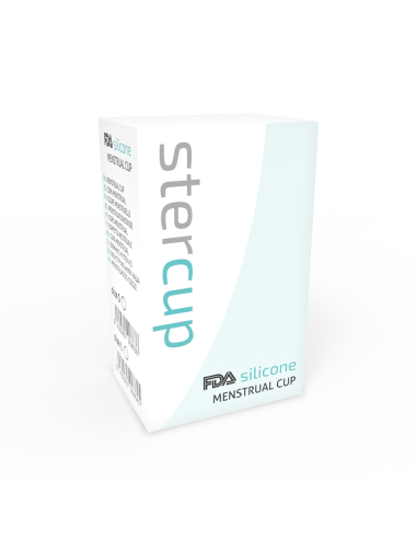 STERCUP - FDA SILICONE MENSTRUAL CUP AQUAMARINE - SIZE S