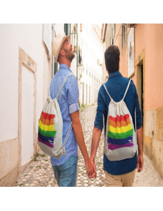 PRIDE - COTTON LGBT FLAG BACKPACK 2