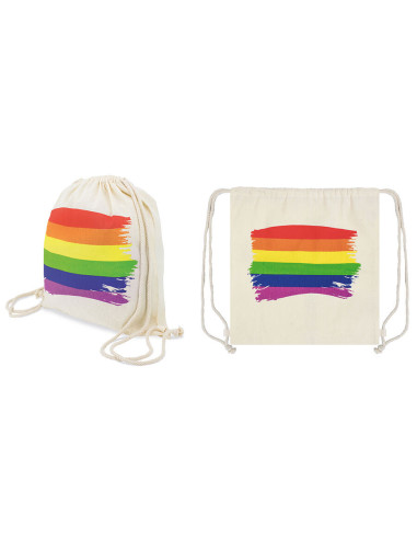PRIDE - COTTON LGBT FLAG BACKPACK