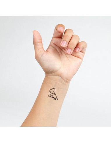 SLAPTAS ŽAIDIMAS - 10 SALDAINIŲ KOLEKCIJOS LAIKINŲ TATUIRUOTIŲ RINKINYS