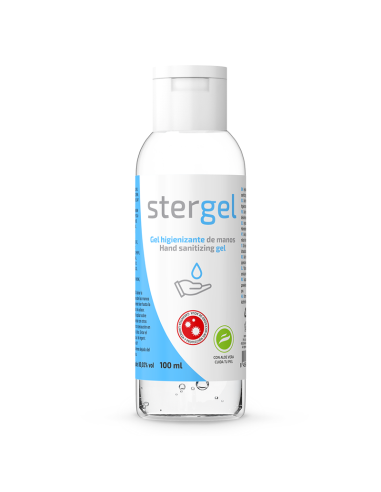 STERGEL - hidroalkoholinis rankų dezinfekavimo gelis su alaviju, 100 ml