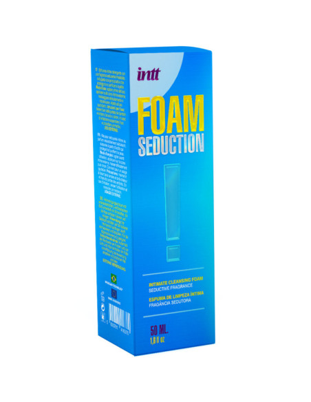 INTT RELEASES - FOAM SEDUCTION VALOMOSIOS PUTOS INTYMIAI HIGIĖNIJAI 50 ML