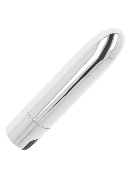 OHMAMA - SILVER VIBRATING BULLET 9.5 CM