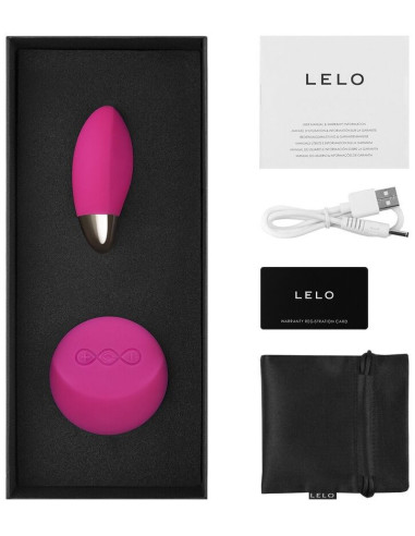 LELO - LYLA 2 INSIGNIA DESIGN EDITION FUKSIJOS SPALVOS MASAŽINIS KIAUŠINIS