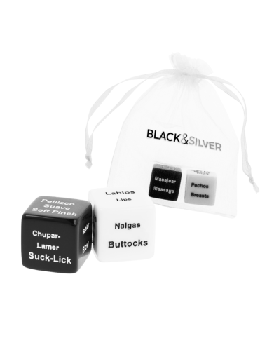 BLACKandSILVER - DICE FOR COUPLES ES-EN