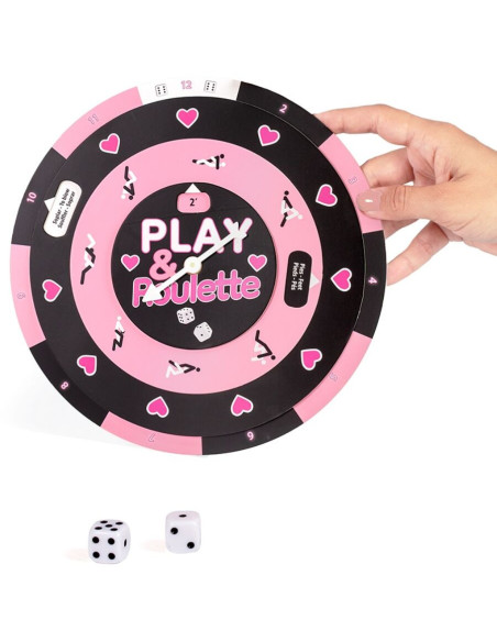 SECRETPLAY – ŽAISKITE RULETĘ SU KAULIUKAIS IR RULETĖS ŽAIDIMU (ES-PT-EN-FR)