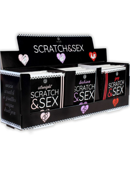 SECRETPLAY - DISPLAY POSTURES SCRATCH and SEX (ES-EN-FR-PT-DE)
