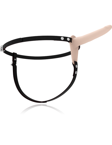 FETISH SUBMISSIVE HARNESS - FLESH SILICONE 15 CM