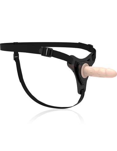 FETISH SUBMISSIVE HARNESS - FLESH REALISTIC SILICONE 12.5 CM