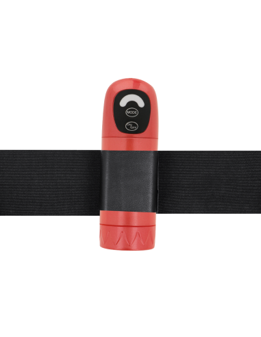 HARNESS ATTRACTION - RNES DANIEL SU VIBRACIJA IR SUKIMUOSIMU 18 CM - O - 3,5 CM