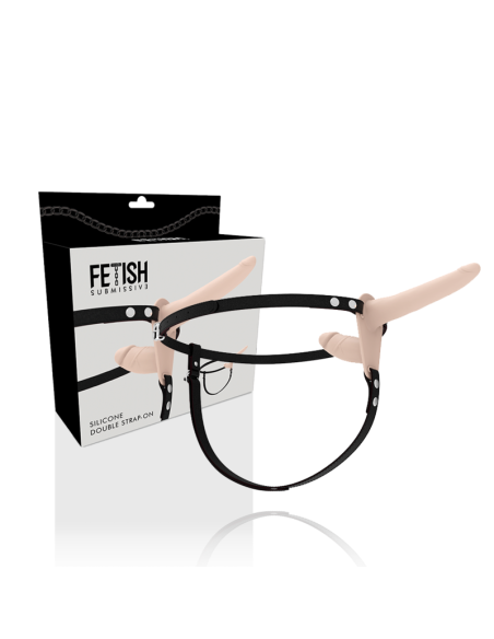 FETISH SUBMISSIVE HARNESS - DOUBLE PENETRATION FLESH