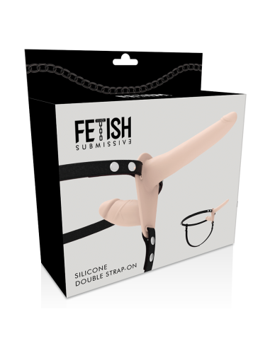 FETISH SUBMISSIVE HARNESS - DOUBLE PENETRATION FLESH