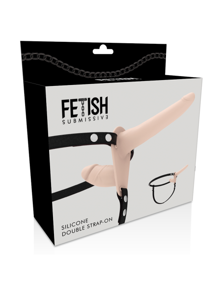 FETISH SUBMISSIVE HARNESS - DOUBLE PENETRATION FLESH